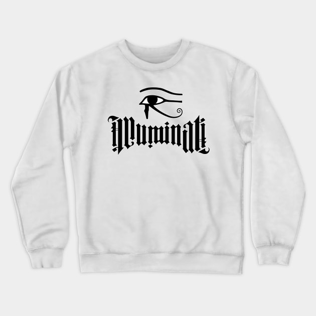 Illuminati 2 Crewneck Sweatshirt by valentinahramov